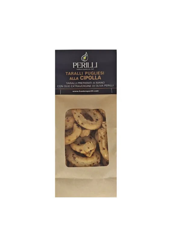 Taralli Pugliesi alla Cipolla Perilli