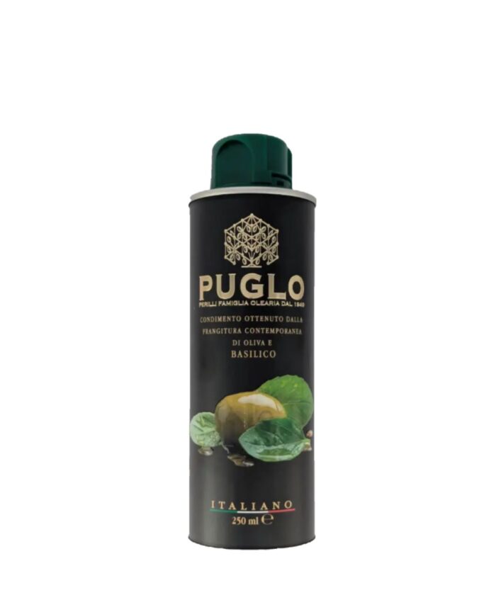Olio Extra Vergine di Oliva aromatizzato al Basilico 250 ml