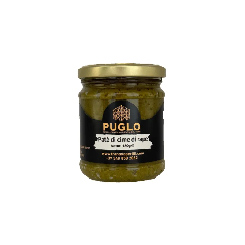 Patè di Cime di Rapa PUGLO – L'Anima della Puglia 180 gr