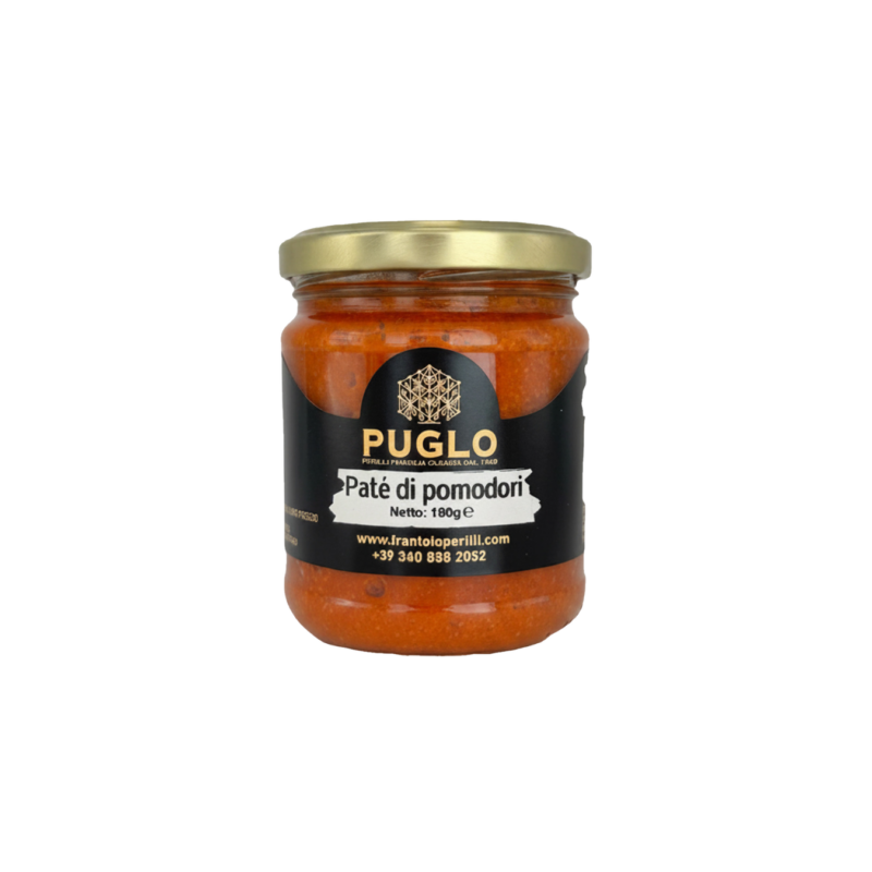 Patè di Pomodorini PUGLO – L'Essenza del Mediterraneo 180 gr