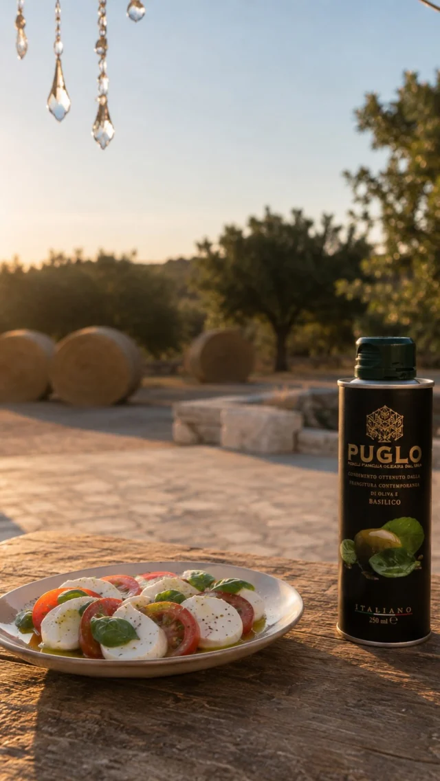 Cinzia ti consiglia un modo semplice per rendere la caprese ancora più gustosa: completala con i nostri oli aromatizzati al basilico, al limone o al peperoncino. 🍅🌿

#PUGLO #FrantoioPerilli #OliAromatizzati #Caprese #OlioAlBasilico OlioAlLimone OlioAlPeperoncino SaporiDiPuglia RicetteEstive CucinaItaliana